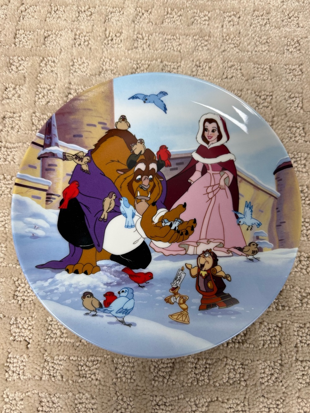 Warming Up Disney’s Beauty And The Beast Collector Plate